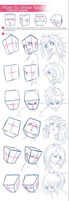 how to draw anime faces step by step instructions for beginners and advanced drawing students