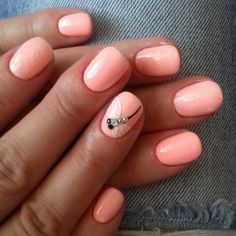 Nail Art Dragonfly, Dragon Fly Nails Design, Bug Nail Art Designs, Nails With Dragonfly, Dragonfly Nails Designs, Dragon Fly Nails, Nails Dragonfly, Peach Color Nails Designs, Dragonfly Nails