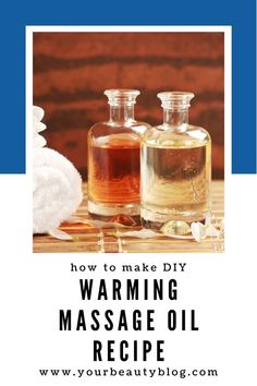 Diy Edible Massage Oil Recipes, Couples Massage Gift Basket Ideas, Homemade Massage Oil Recipes, Homemade Massage Oil, Body Oil Diy, Body Oil Recipe