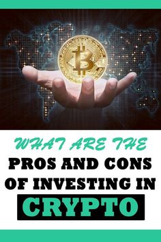 What Are The Pros And Cons Of Investing In Crypto #LearnCryptoTrading #CryptoChartAnalysis #CryptoTradingCourses #CryptoMentor