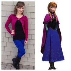 ramsayc1: March Disneybound Challenge- Day 19. Anna! Anna Outfits Disney, Disney Bounding Anna, Anna Outfit Ideas, Casual Disneybound, Anna Disneybound, Frozen Disneybound, Disney Bounding Outfits, Anna Outfit