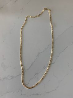 14K Yellow Gold Hollow Mariner Bevel Chain, 2.4 MM Wide, Mariner 14K Gold Chain Necklace, Real Gold, Hollow, Mariner Link Chain, Layering This beautiful Solid 14k Yellow Gold necklace can be worn as a choker, as a layering piece or stacking piece. It will add statement to your outfit. It can be combined with multiple chains of different lengths to give the messy chains look. It comes available in 14k Yellow Gold. This is real gold. ♦ Materials: 14k Yellow Gold ♦ Available colors: Yellow ♦ Neckla Gold Cuban Link Tennis Necklace For Gift, 14k Gold Link Rope Chain Necklace, Everyday Yellow Gold Choker With Gold Chain, Classic Gold Tennis Necklace With Adjustable Chain, Gold Cuban Link Tennis Necklace, Gold Classic Figaro Rope Chain Necklace, Classic Gold Rope Chain Necklace With Figaro Detail, Yellow Gold Curb Chain Choker, Gold Figaro Rope Chain Necklace