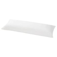 a white pillow on a white background