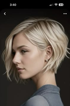 Κούρεμα Bob, Messy Short Hair, Short Bob Haircuts, Short Blonde, Haircuts For Fine Hair, Short Blonde Hair