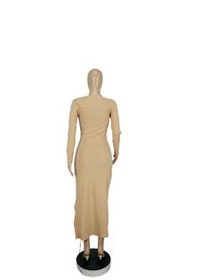 Women Solid Irregular Long-sleeved Sexy Bind A-line Dress Fitted Asymmetrical Spring Dress, Fitted Long Sleeve Asymmetrical Dress For Spring, Spring Asymmetrical Long Sleeve Dress For Date Night, Long Sleeve Summer Maxi Dress For Club, Summer Long Sleeve Asymmetrical Dress For Night Out, Long Solid Color Bodycon Dress, Asymmetrical Stretch Bodycon Dress, Solid Long Bodycon Dress, Stretch Long Sleeve Asymmetrical Dress For Night Out