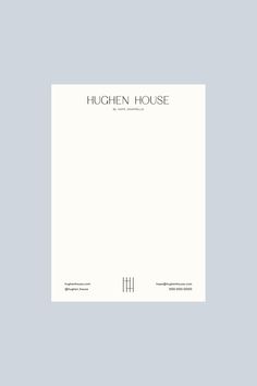 the front cover of a book with an image of a house on it's side