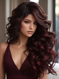 Hair Color Dark Red Brown, Hair Color Ideas For White Skin Tone, Dark Brunette Hair Color, Christmas Hair Color Ideas, Christmas Hair Color, Beauty 2023, Hair Romance, Gorgeous Hair Color, Hair Color Auburn