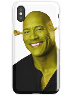 a phone case with an image of the green man