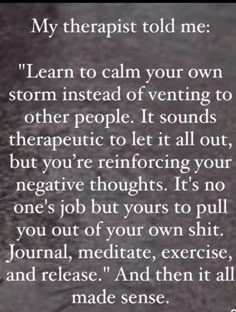 Not All Thoughts Are True, Stop Being Reactive, How To Not Care, Therapist Quotes, Vie Motivation, Positive Self Affirmations, Mental And Emotional Health, Lesson Quotes, Life Lesson Quotes