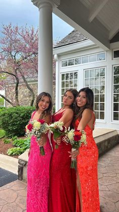 Red Prom Dress With Bouquet, Bouquets For Red Prom Dresses, Prom Bouquet With Red Dress, Red Prom Dress Bouquet, Prom Bouquets For Red Dress, Hoco Bouquet Red, Prom Bouquet Red Dress, Prom Flowers Red Dress, Red Prom Flowers Bouquet