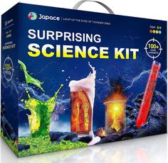 the japanese science kit contains two drinks and an experiment tube