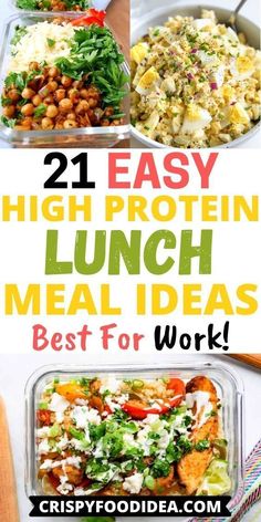 the best meal ideas for lunch that are easy to make and delicious