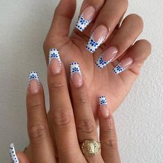 Europe Nails, Cruise Ports, Beach Pic, Summery Nails, Vacation Nails, White Nail, Summer Acrylic Nails, Fire Nails, Funky Nails