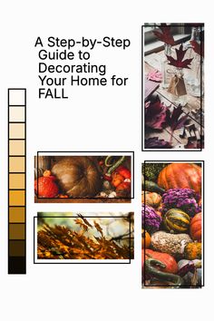 how to decorate for fall Fall Ambiance, Inviting Colors, Fall Decorating Ideas, Summer Decorations, Seasonal Displays, Small Pumpkins, Clean Slate