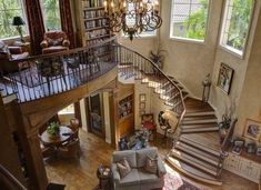 Dream House Rooms, Dream Apartment, Dream House Interior, House Goals, Dream House Plans, A Living Room, Staircases, Dream Rooms, Dream House Decor