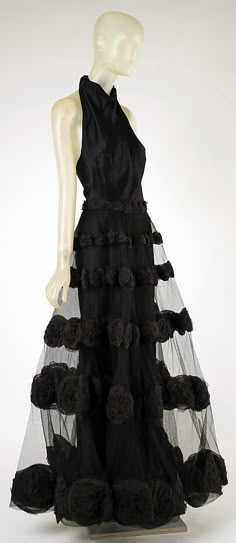 "Carnival Dress" Madeleine Vionnet 1936 1940s Witch