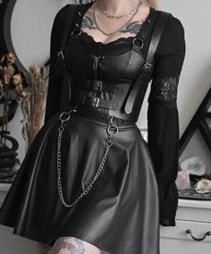 Goth Outfit, Alternative Outfits, Grunge Style, Teenage Fashion Outfits