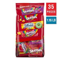 skittles party size gummies are on sale for the first time in store