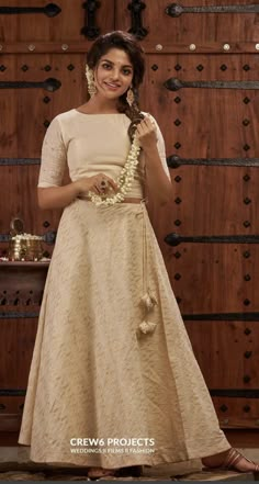 Simple Top And Skirt, Skirt And Top Bridesmaid Dresses, Maduramveppu Dress Kerala, Onam Special Dress Designs, Onam Dress Ideas For Women, Hairstyle For Skirt And Top, Onam Special Dress For Women, Vishu Special Kerala Dress