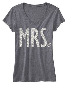 a women's grey shirt that says matron of honor