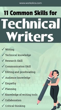 Important Skills Technical Writers Must Have Technical Communication, Freelance Jobs, Ebook Writing, Content Writer, Digital Marketing Trends, Work From Anywhere, Jobs Online