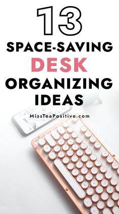 a computer keyboard sitting on top of a desk