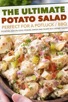 the ultimate potato salad perfect for a potluck or bbq