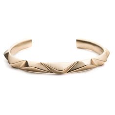 $240. (1) PRIZM CUFF - Gold Plated Brass – THIRD CROWN Gold Wrap Ring, Carving Projects, Bvlgari Jewelry, Silver Wrap Ring, Wax Carving, Fine Silver Jewelry, Silver Signet Ring, Spike Earrings, Wrap Rings