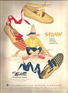 Footwear Ads, 50s Accessories, 1950s Shoes, Advertising Clothing, Shoe Advertising, Historical Shoes, Shoes Ads, Vintage Shoe, 50's Style