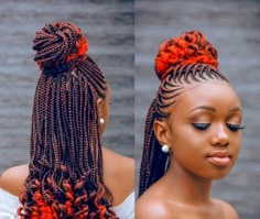 Latest Abuja Hairstyles, Ponytail Braids Hairstyles For Black Women, Abuja Styles, Ghana Braid Styles, Braided Lines