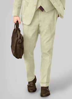 Make your outfit your biggest asset with our Fawn Corduroy pants that will give you a clean and sharp silhouette. Crafted from 100% cotton, the pants are tailored to the highest standards that will keep you warm when the weather gets colder and works well for business or pleasure. Team it with a matching waistcoat and jacket, white shirt, a patterned tie and polished oxfords. 
 
 Look Includes  Fawn Corduroy Fabric 8 Wales  Cross Pocket  Flat Front  Two Welted Back Pockets on Trousers   You can Winter Corduroy Tapered Leg Pants, Fitted Corduroy Tapered Leg Pants, Casual Corduroy Pants With Welt Pockets, Fitted Corduroy Pants With Tapered Leg, Winter Fitted Corduroy Pants, Fitted Corduroy Pants For Winter, Tailored Cotton Pants For Fall, Fitted Tapered Leg Corduroy Pants, Beige Corduroy Winter Bottoms