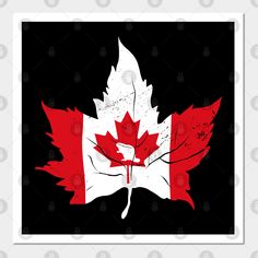 Canada Flag -- Choose from our vast selection of art prints and posters to match with your desired size to make the perfect print or poster. Pick your favorite: Movies, TV Shows, Art, and so much more! Available in mini, small, medium, large, and extra-large depending on the design. For men, women, and children. Perfect for decoration. Flag Wall, Canada Day, Canada Flag, Country Flags, Print Design, Favorite Movies, Flag, Tv Shows, Art Print