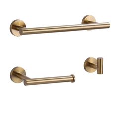 an image of two brass handles on a white background