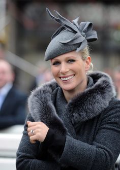 Image Cheltenham Festival, Zara Phillips, The British Royal Family, Royal Babies, Fur Clothing, Cocktail Hat, Popsugar Fashion, Princess Anne