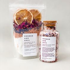 Sonder and Soul Coconut Milk Bath Soak - Bird on the Hill Home Soothing Bath Soak, Health And Fitness Aesthetic, Coconut Milk Bath Soak, Milk Bath Soak, Aesthetic Bath, Coconut Milk Bath, Taking Bath, Bath Aesthetic