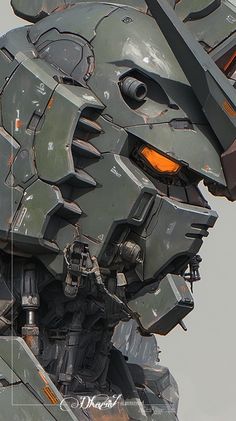 an image of a robot that is looking like it's from the movie pacific rim