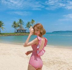 Lolita Fashion, Swim Suit, One Piece Swimwear, Anime Character