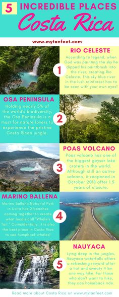 the top ten things to see in costa rica