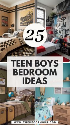 25 teen boys bedroom decor ideas