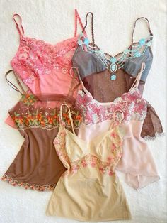 Modern Coquette, Fairy Lingerie, Give Me Money, Fairy Corset, Vintage Outfit Inspiration, Thrift Clothes, Outfit Photos, Coquette Fairy, Slip Dresses