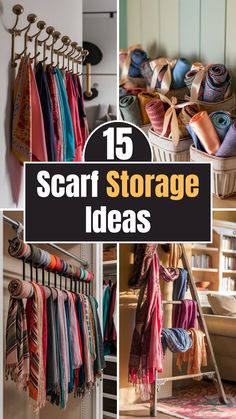 the top ten scarf storage ideas