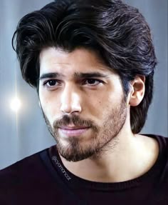 Can Yaman Hairstyle, Oval Face Haircuts Medium, Side Part Hairstyles Men, Ftm Haircuts, Balding Men, Haircuts For Balding Men, Grow A Beard