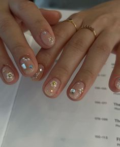 Gem Nails, Chic Nails, Perfect Nails, Nails Nailart, Beauty Nails, How To Do Nails