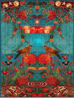 Arte Doodle, Japanese Textiles, Art Japonais, Japanese Fabric, Textile Patterns, Flowers And Leaves, Fabric Art, Museum Of Art, Asian Art