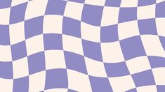 an abstract checkerboard pattern in purple and white