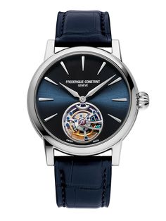 Frederique Constant Manufacture Classic Tourbillon Frederique Constant, Second Anniversary, Tourbillon Watch, Rose Gold Case, Steel Watch, Luxury Watches, Stainless Steel Case, Alligator, Time Piece