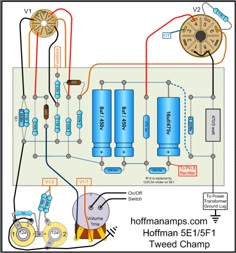 the wiring diagram for an automatic heater and water heater, with two different types of