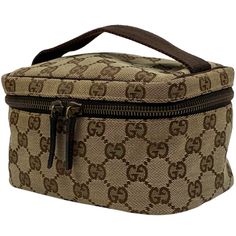 Gucci Gg Pattern Vanity Bag Makeup Accessory Pouch Gg Canvas Brown Width Approximately 17cm Height Approximately 10cm Depth Approximately 10.5cm Vanity Bag, Bags Gucci, Bag Makeup, Accessory Pouch, Gucci Bags, Makeup Accessories, Brown Color, Gucci Bag, Limited Time