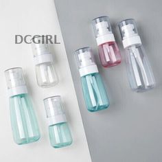 Quality refillable plastic spray bottles. Ideal for toiletries, cosmetics, hair products, cleaning products, samples and other liquids. Fine mist spray. Light weight. Durable, easy to use and clean. Perfect size for travel, handbags, purses, camera bags. Suitable size and easy to carry,can be used for many occasion. Material:Plastic PP Size:30ml,60ml,80ml Package Included:1PC Empty Spray Bottles Bottles should not be washed in very hot water. Notes: Due to the difference between different monitors, the pictures may not reflect the actual color of the item. Compare the detail sizes with yours, please allow 1-3cm error, due to manual measurement. Please leaving a message before you give the bad feedback, if the products have some problems. Thanks for your understandings. Spray Bottle Packaging, Clear Bottle, Plastic Spray Bottle, Shampoo Dispenser, Protector Solar, Lotion Bottle, Refillable Bottles, Travel Bottles, Mist Spray