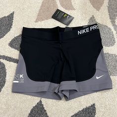 New With Tag Inseam 3 Wst1 Nike Gray Activewear With Built-in Shorts, Nike Sports Shorts In Gray, Nike Gray Sports Shorts, Nike Gray Workout Shorts, Nike Gray Athletic Shorts For Sports, Nike Gray Athletic Shorts, Nike Bottoms With Built-in Shorts In Gray, Nike Gray Bottoms With Built-in Shorts, Nike Sports Bottoms In Gray